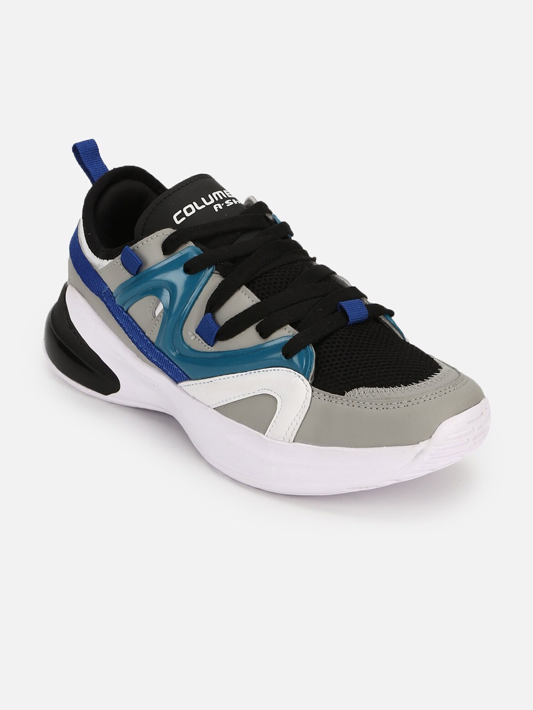 

Columbus Men Grey Synthetic Running Shoes