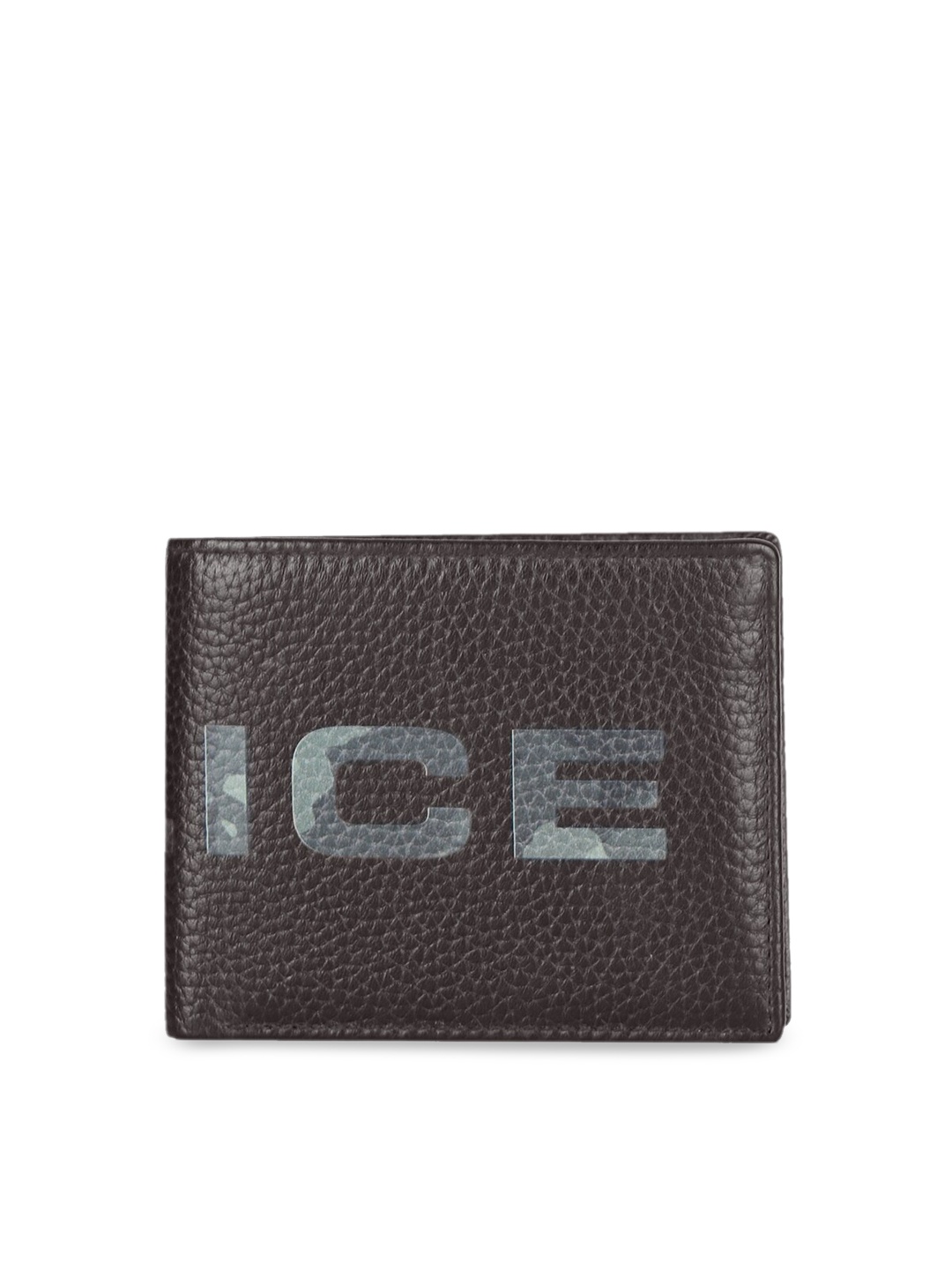 

Police Men Brown Solid Two Fold Leather Wallet