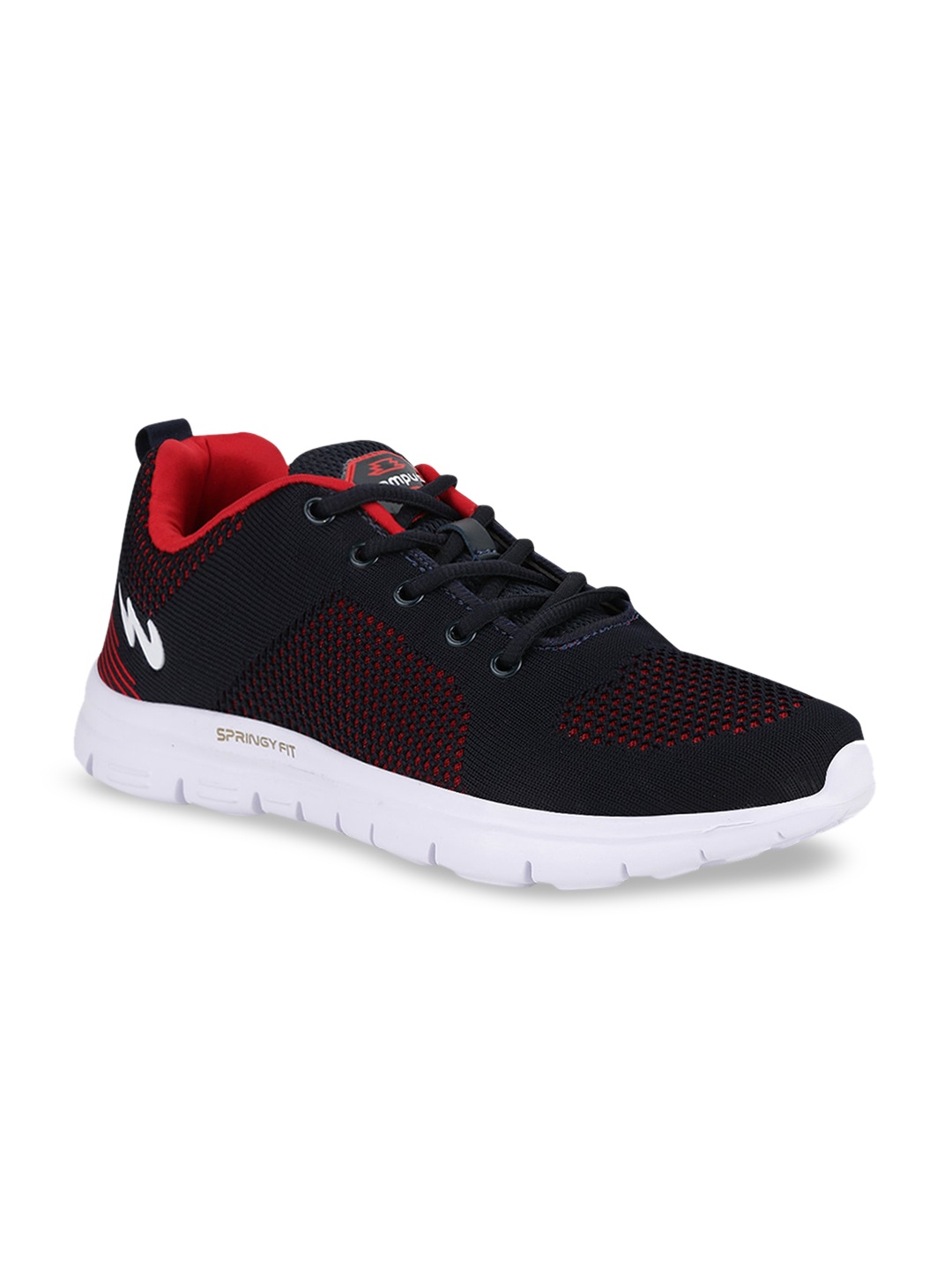 Campus Women Navy Blue Mesh Running Shoes