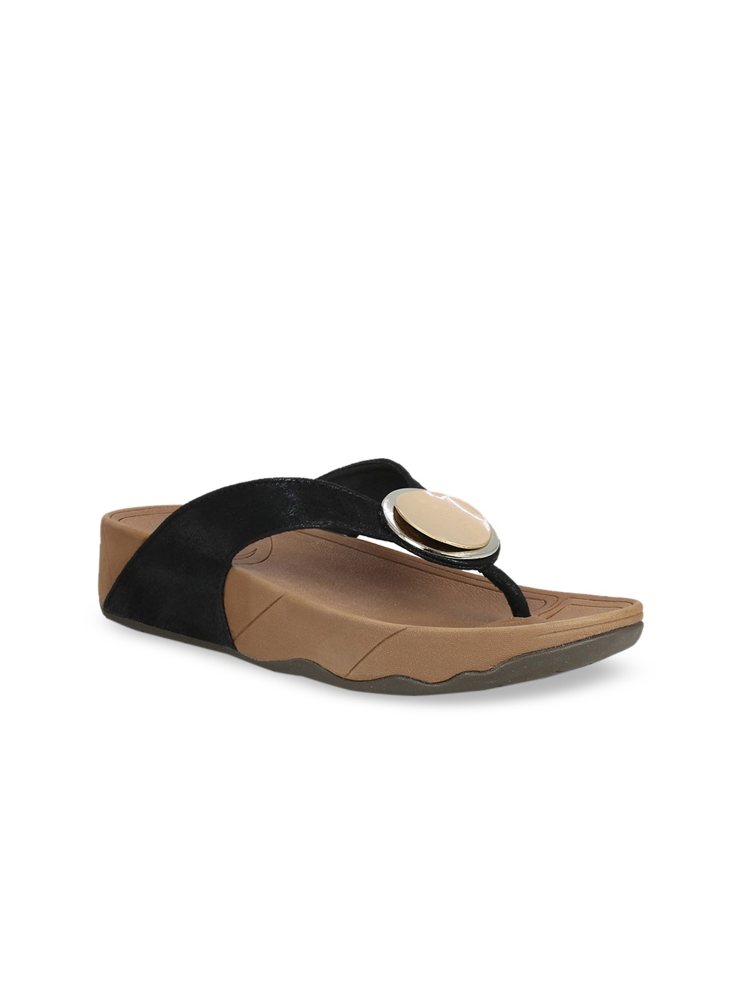 

Inc 5 Women Black Embellished Wedges