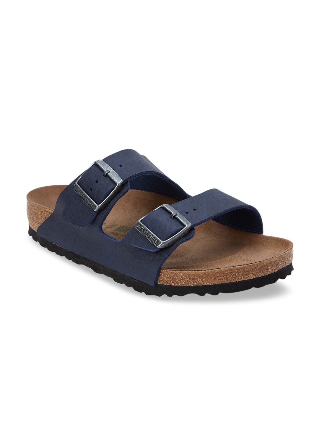 

Birkenstock Men Navy Blue Arizona Vegan Regular Width Comfort Sandals