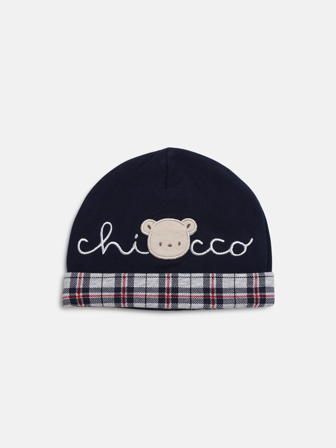 Chicco Boys Navy Blue Printed Beanie