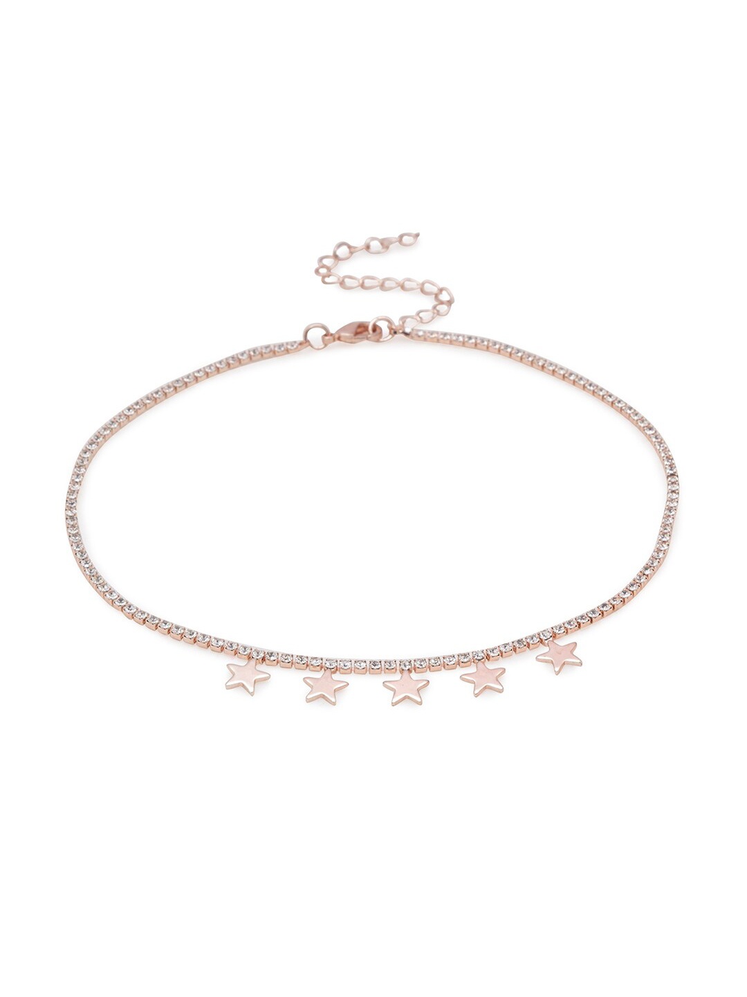 

Globus Rose Gold Plated Choker Chain