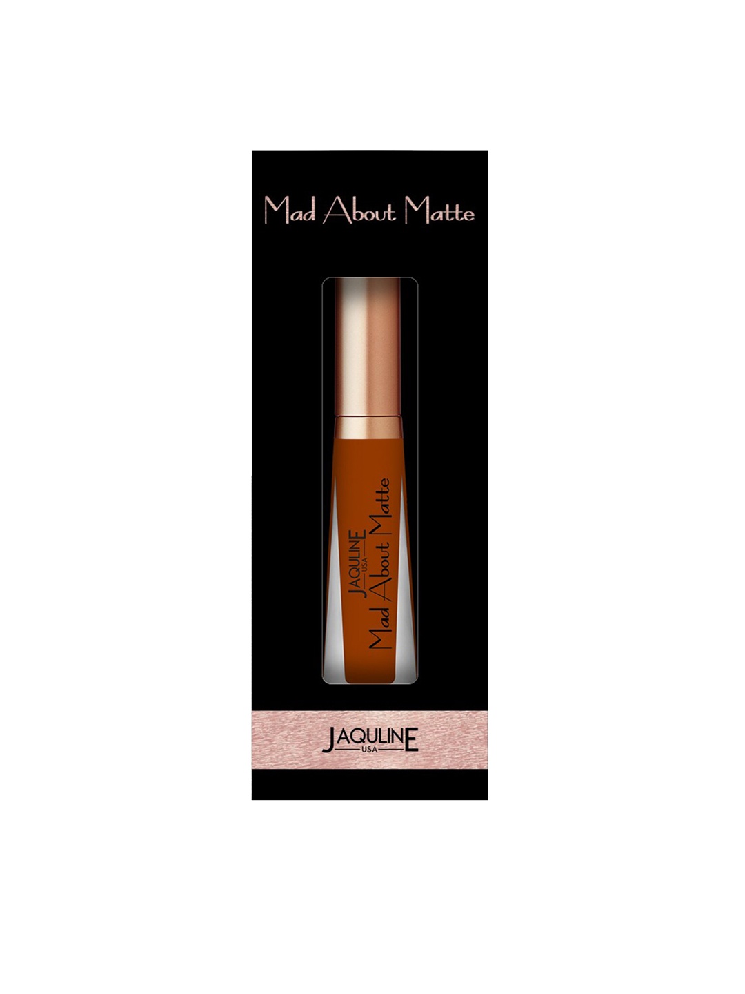 

Jaquline USA Brown Coffee Date Mad About Matte Liquid Lipstick 6.5 ml