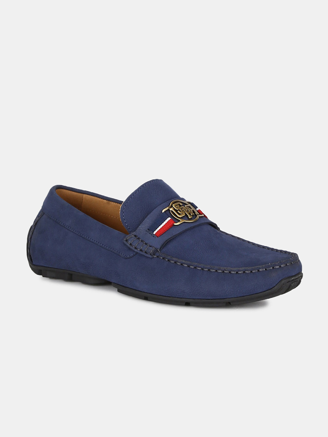 

U.S. Polo Assn. Men Navy Blue Driving Shoes