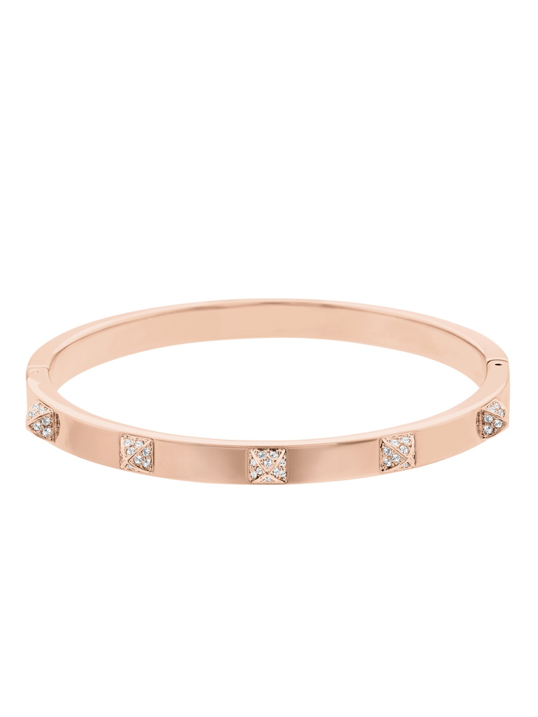 

SWAROVSKI Rose Gold-Plated Tactic Bangle