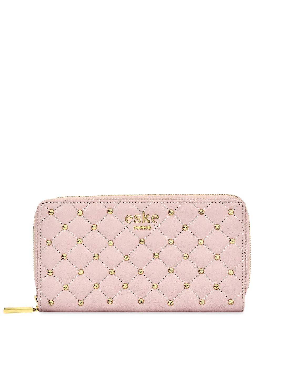 

Eske Women Rose Solid Zip Around Wallet