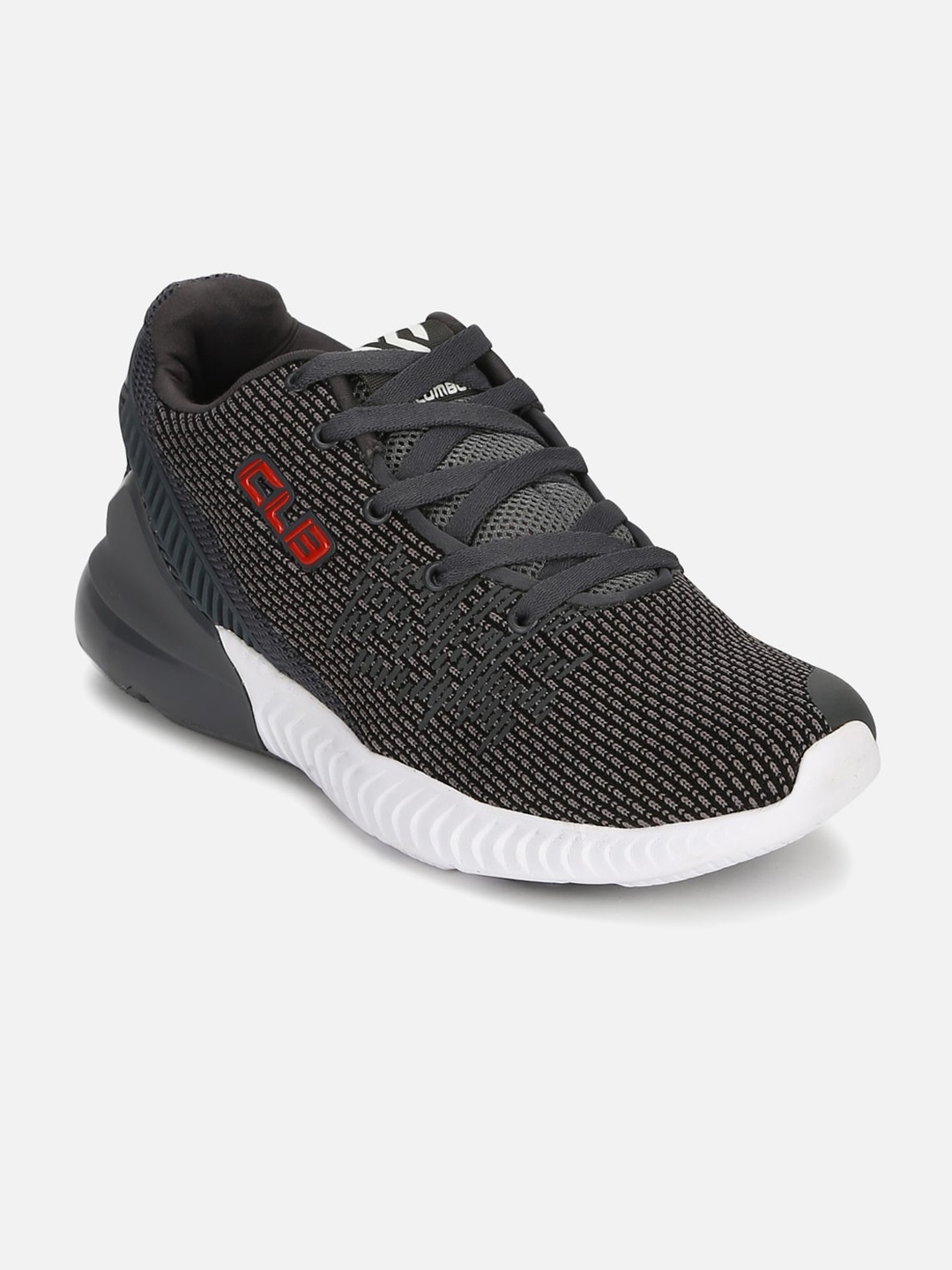 

Columbus Men Grey Mesh Running Shoes