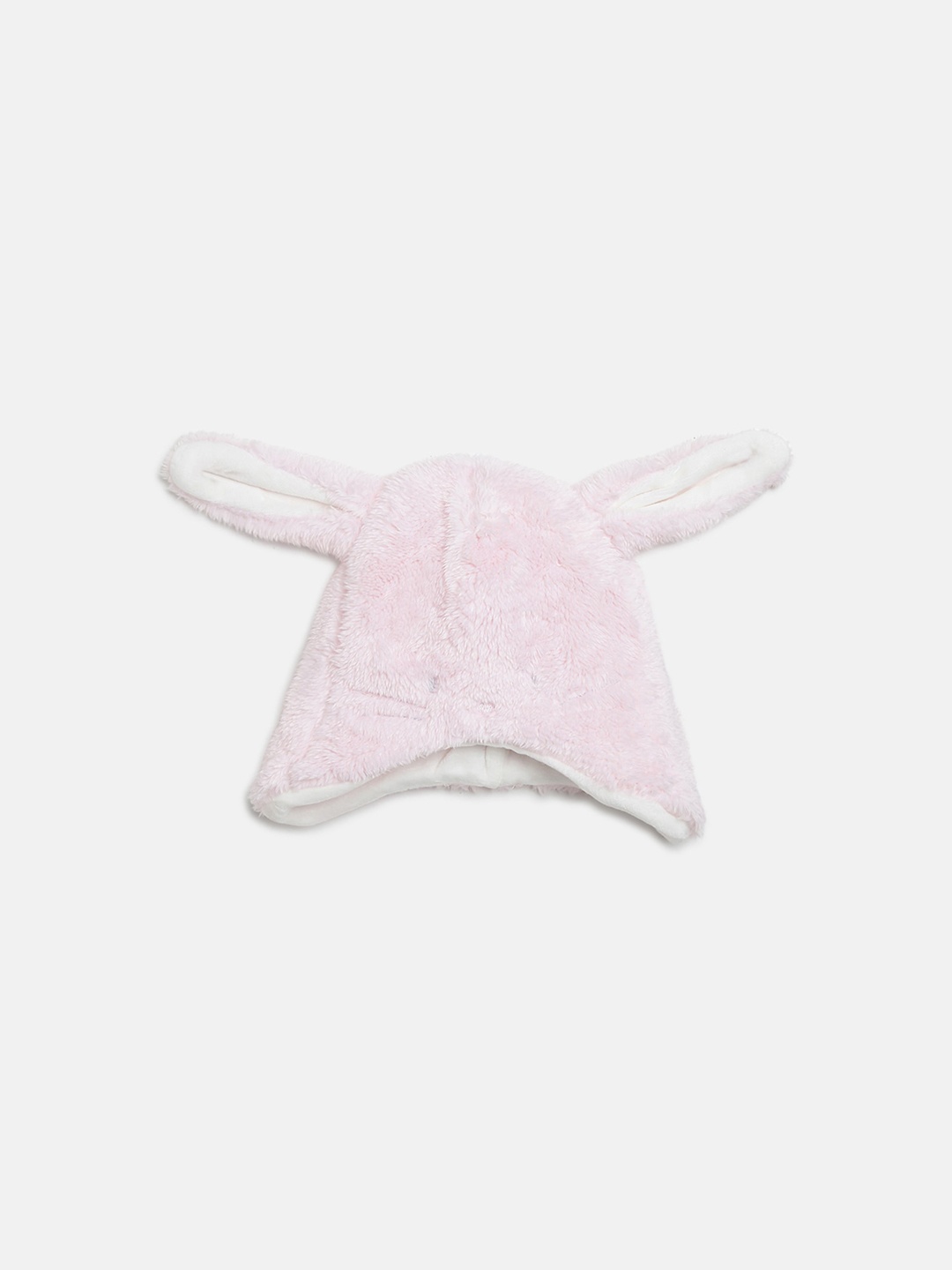 

Chicco Infants Pink Solid Faux Fur Teddy Hat