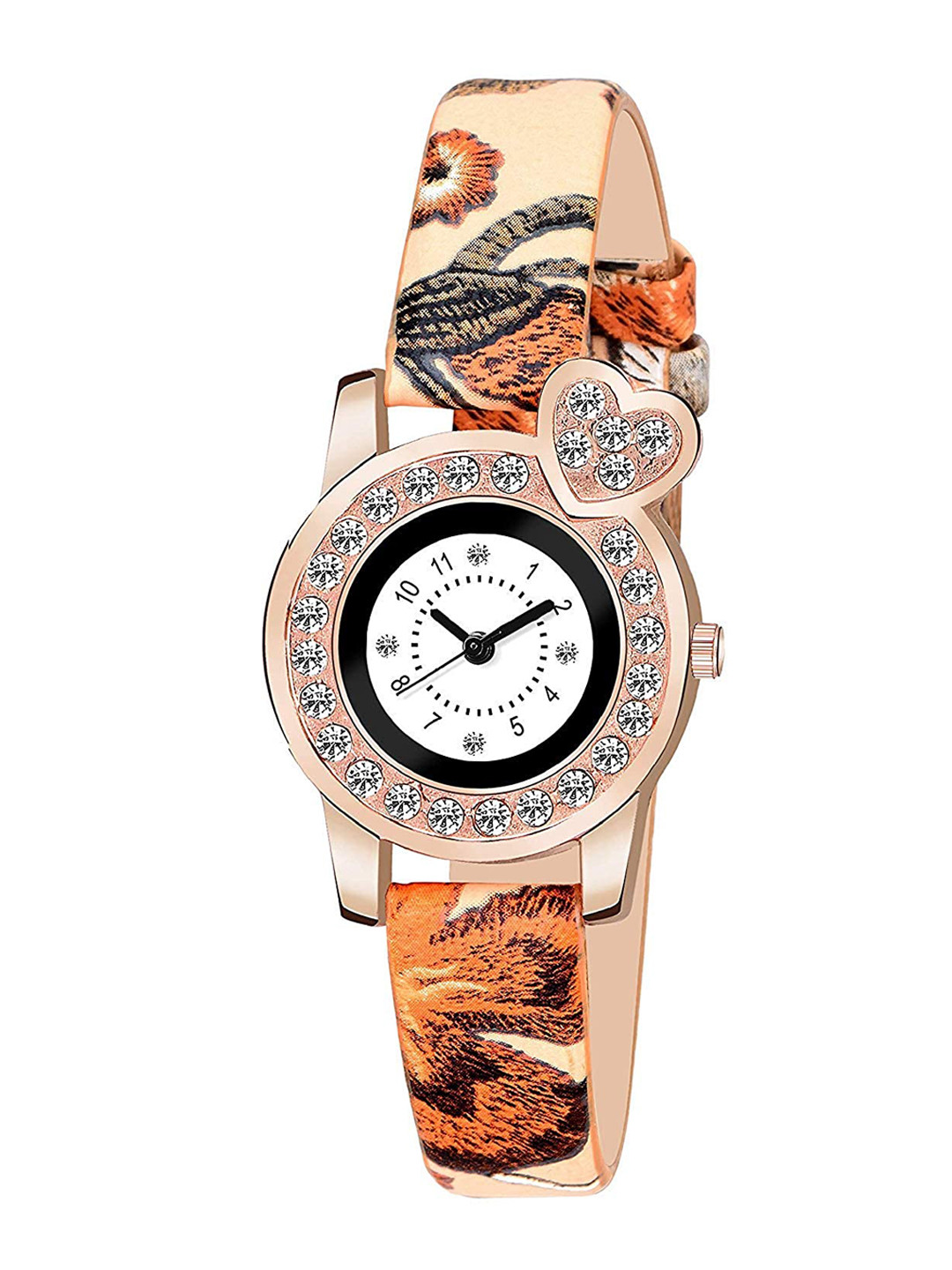 

SWADESI STUFF Girls White Analogue Watch SDS 257