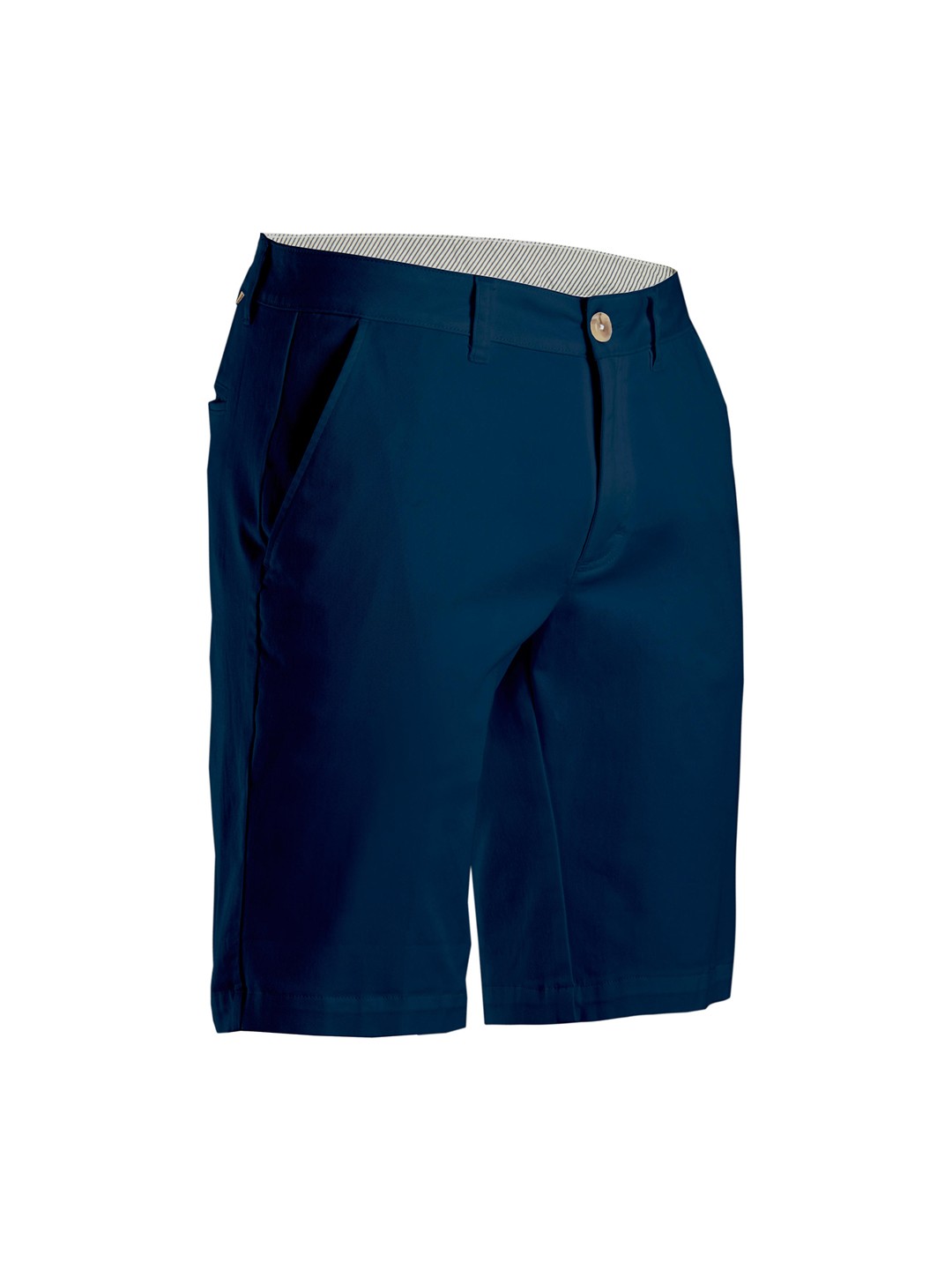 

Inesis By Decathlon Men Navy Blue Regular Fit Cotton Shorts