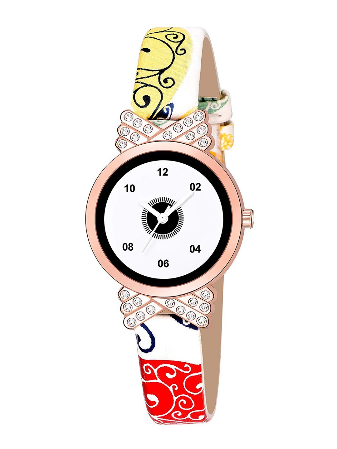 

SWADESI STUFF Girls White Analogue Watch SDS 258