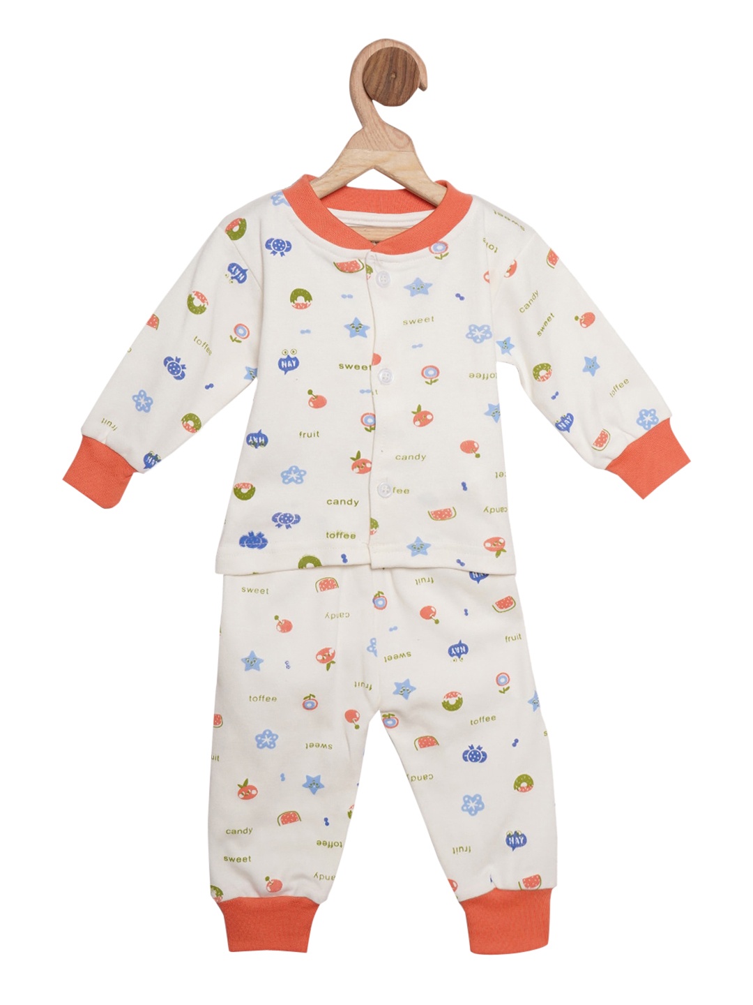 Chipbeys Unisex Kids Red Checked T-shirt with Pyjamas