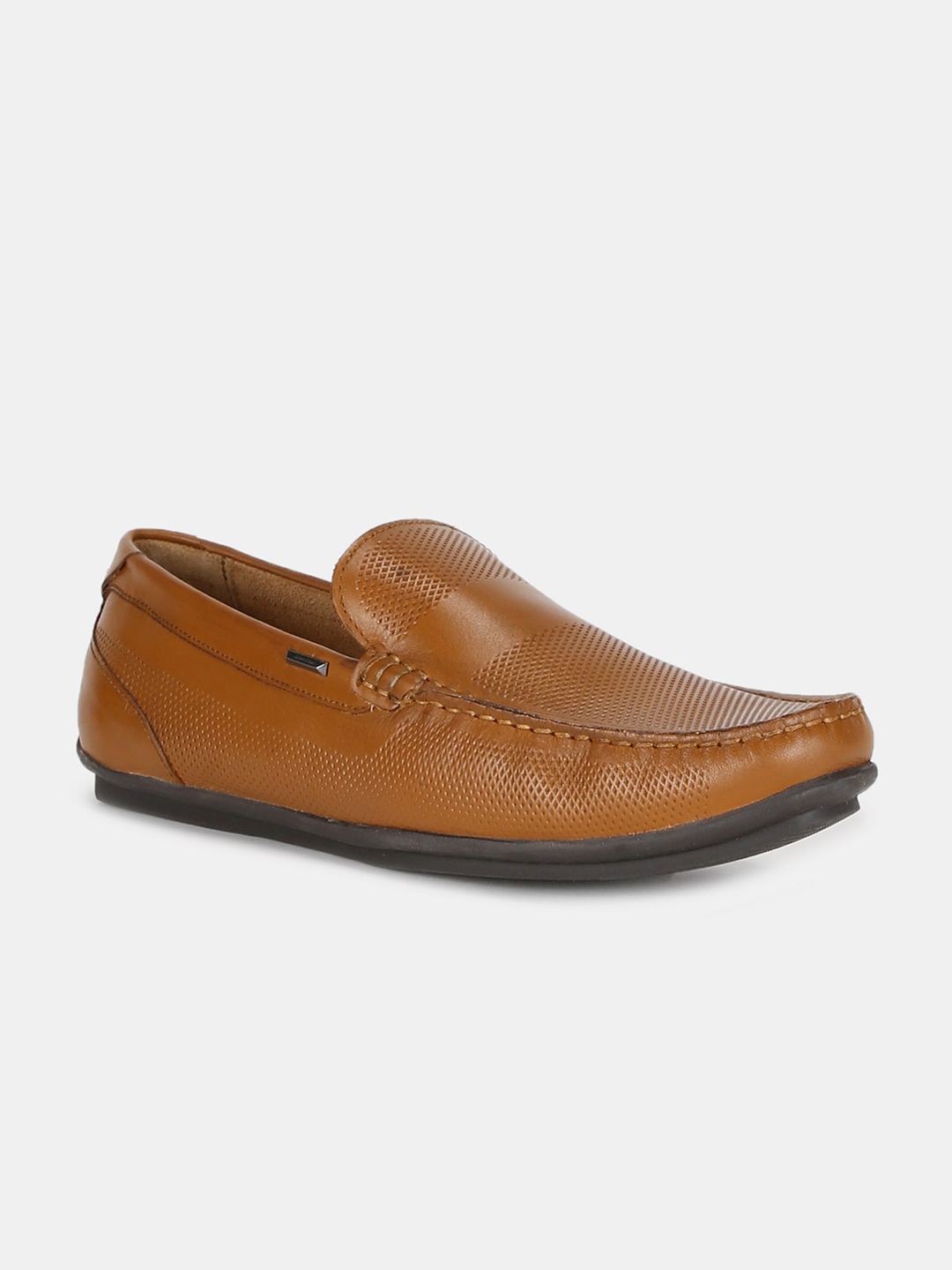

Arrow Men Tan Brown Leather Loafers