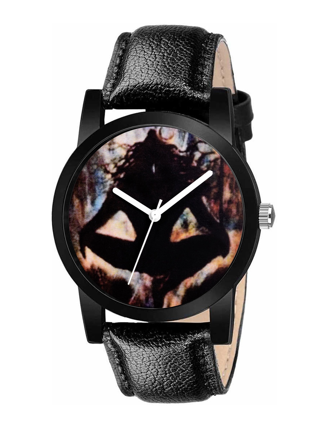 

SWADESI STUFF Boys Black Analogue Watch