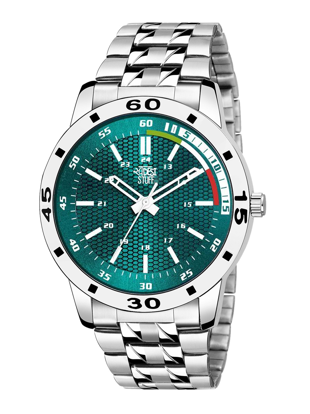 

SWADESI STUFF Boys Analogue Watch SDS 95, Green