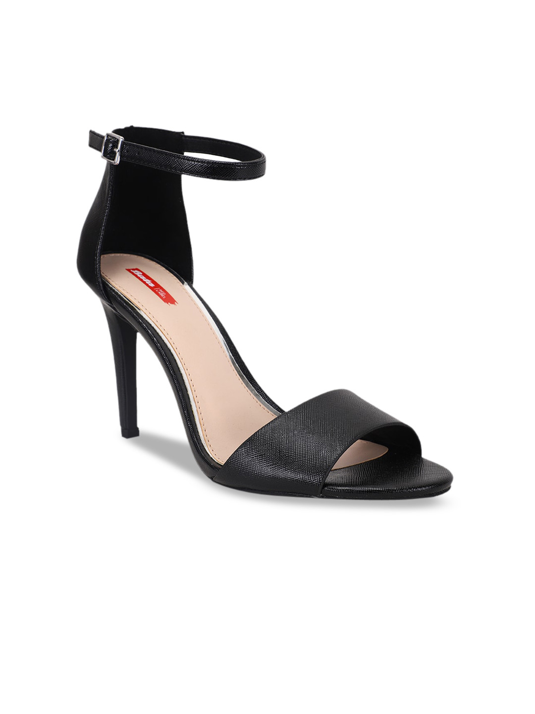 

Bata Women Black Solid Heels