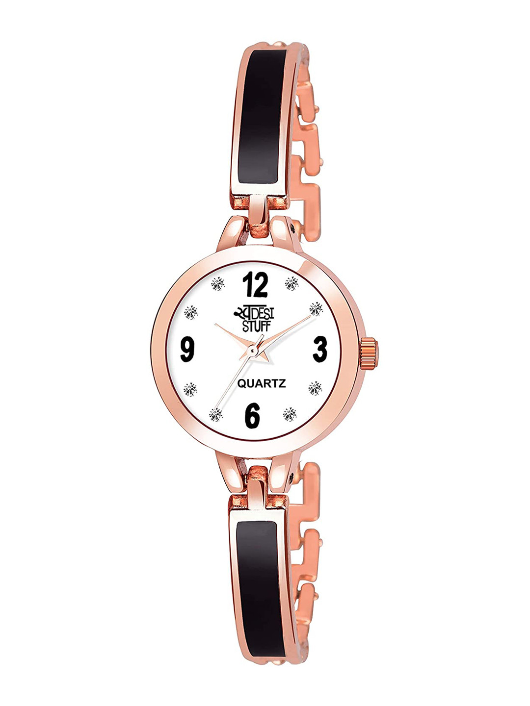 

SWADESI STUFF Girls White Analogue Watch 92B