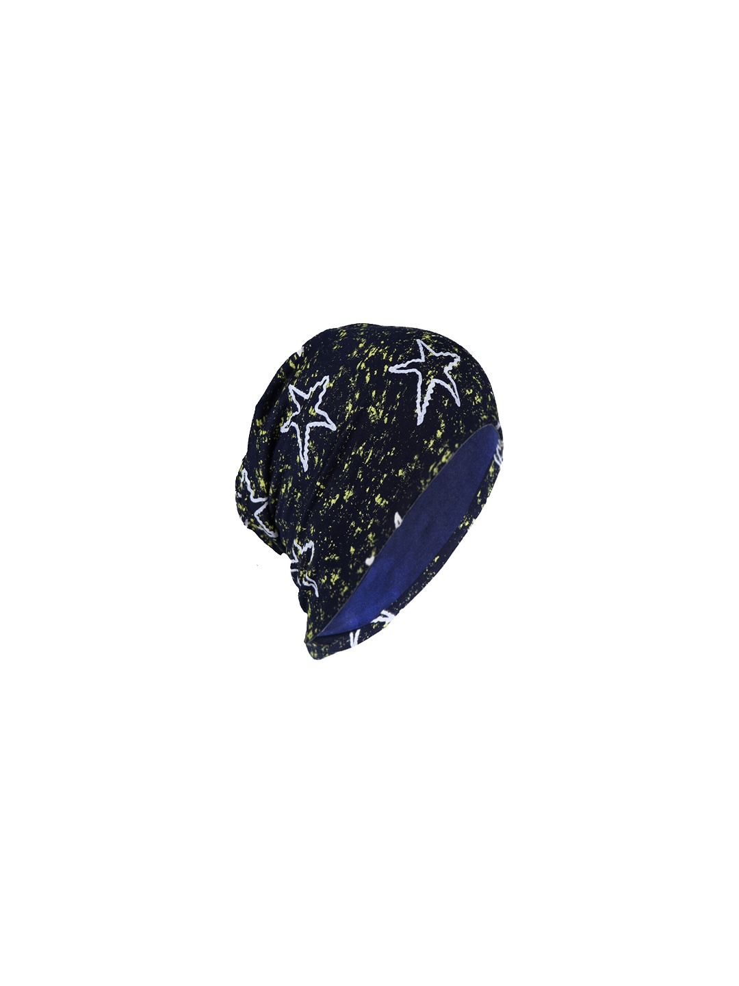 

Bunnywave Unisex Black Self Design Beanie