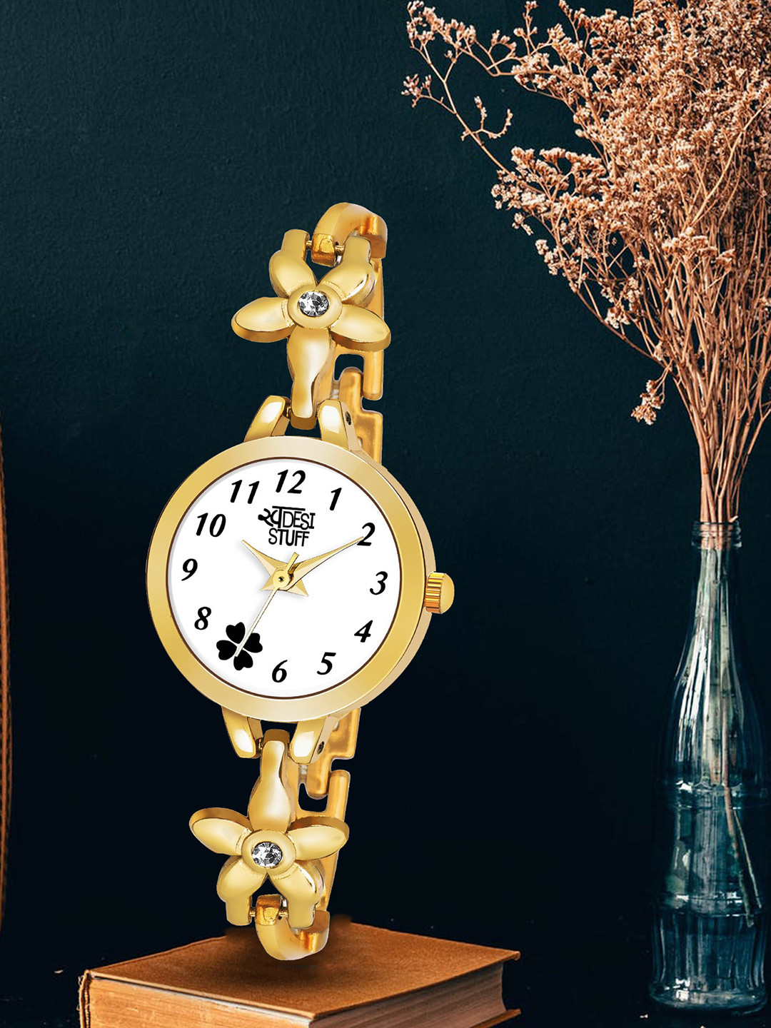 

SWADESI STUFF Girls White Analogue Watch