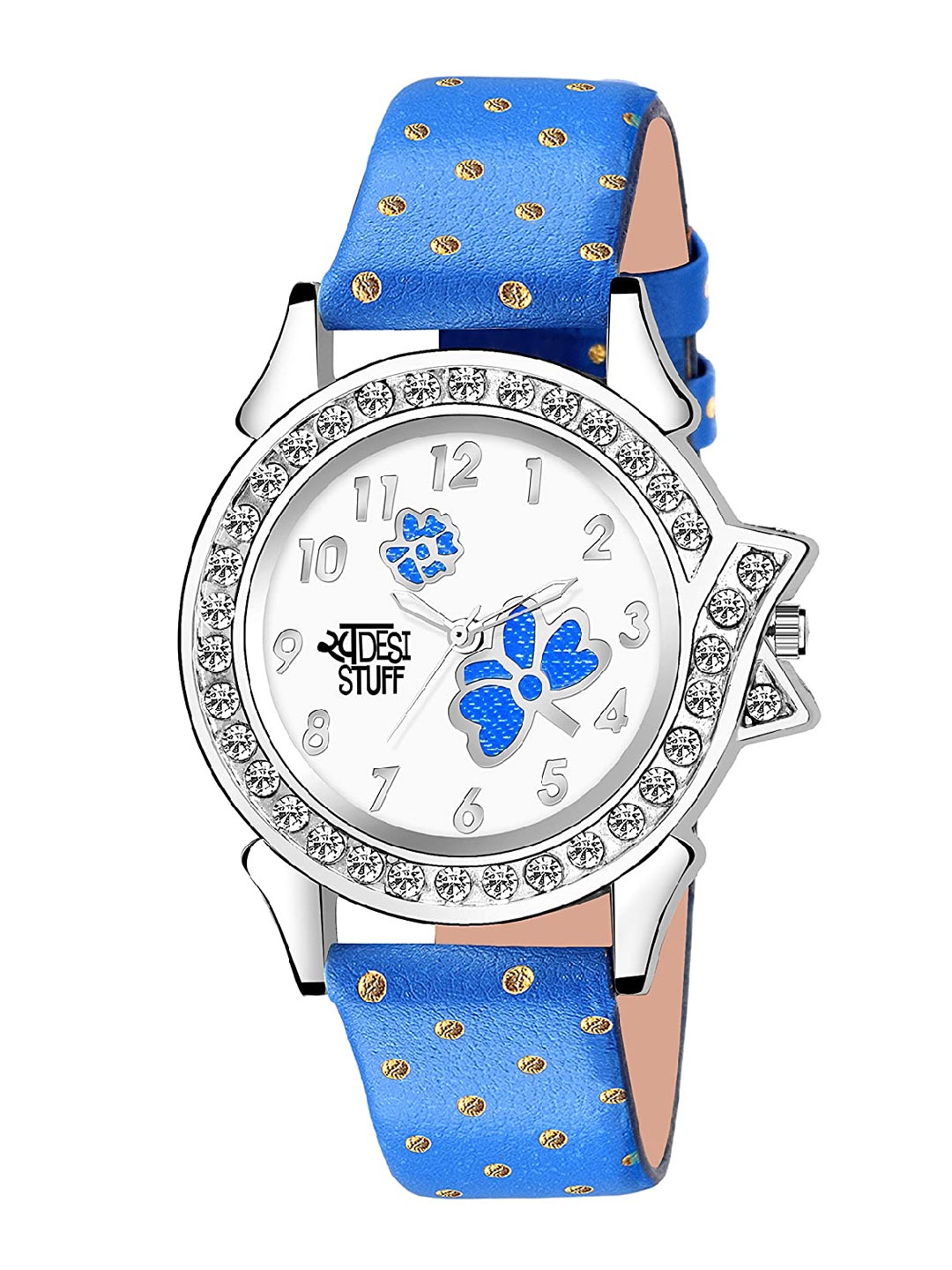 

SWADESI STUFF Boys White Analogue Watch