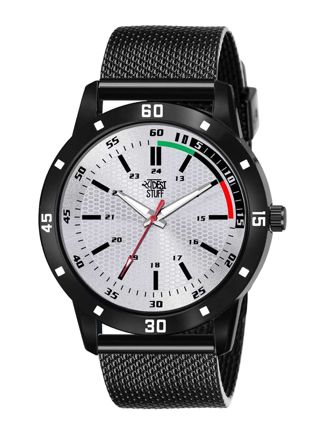 

SWADESI STUFF Boys Grey Analogue Watch