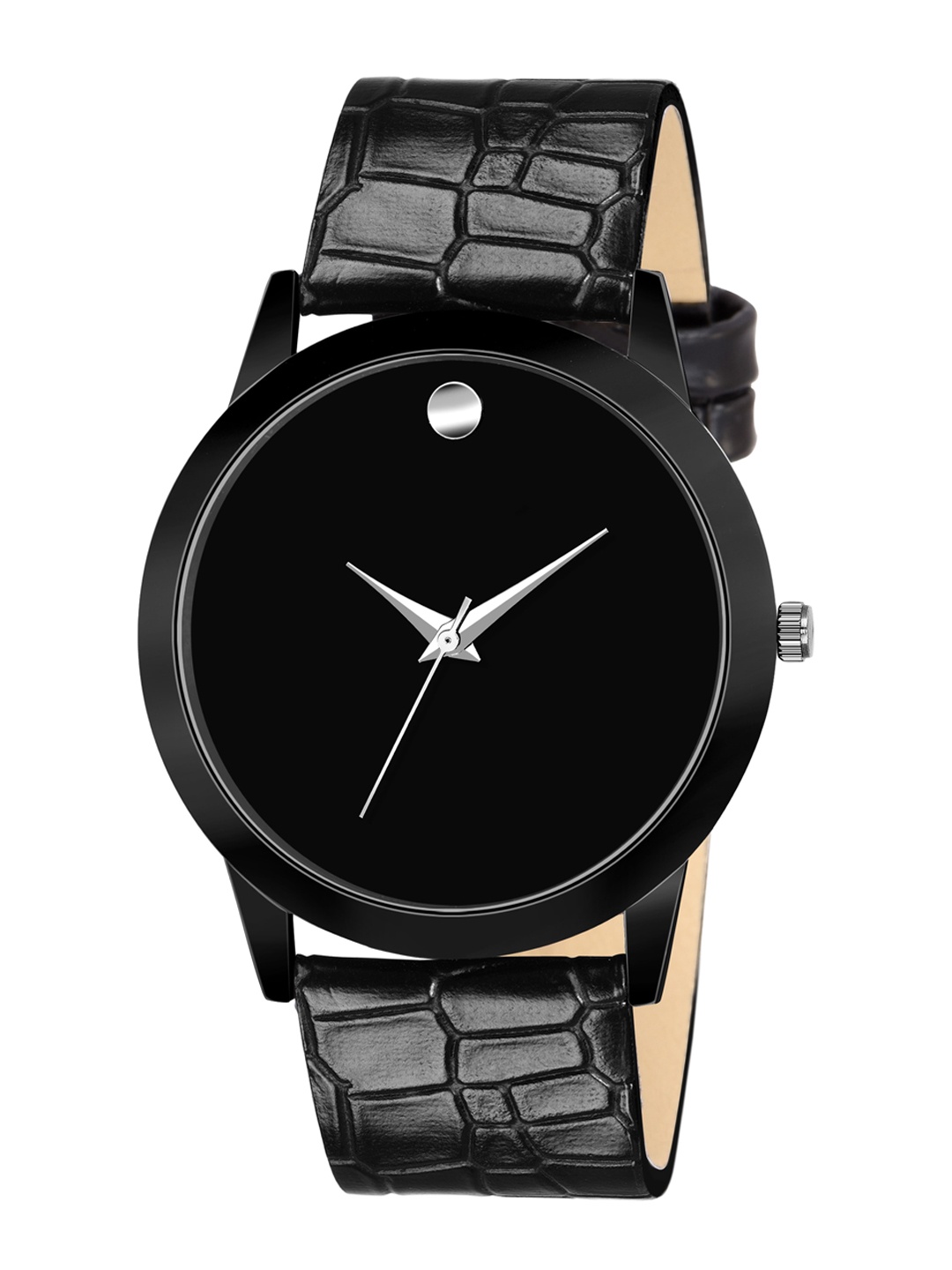 

SWADESI STUFF Boys Black Analogue Watch