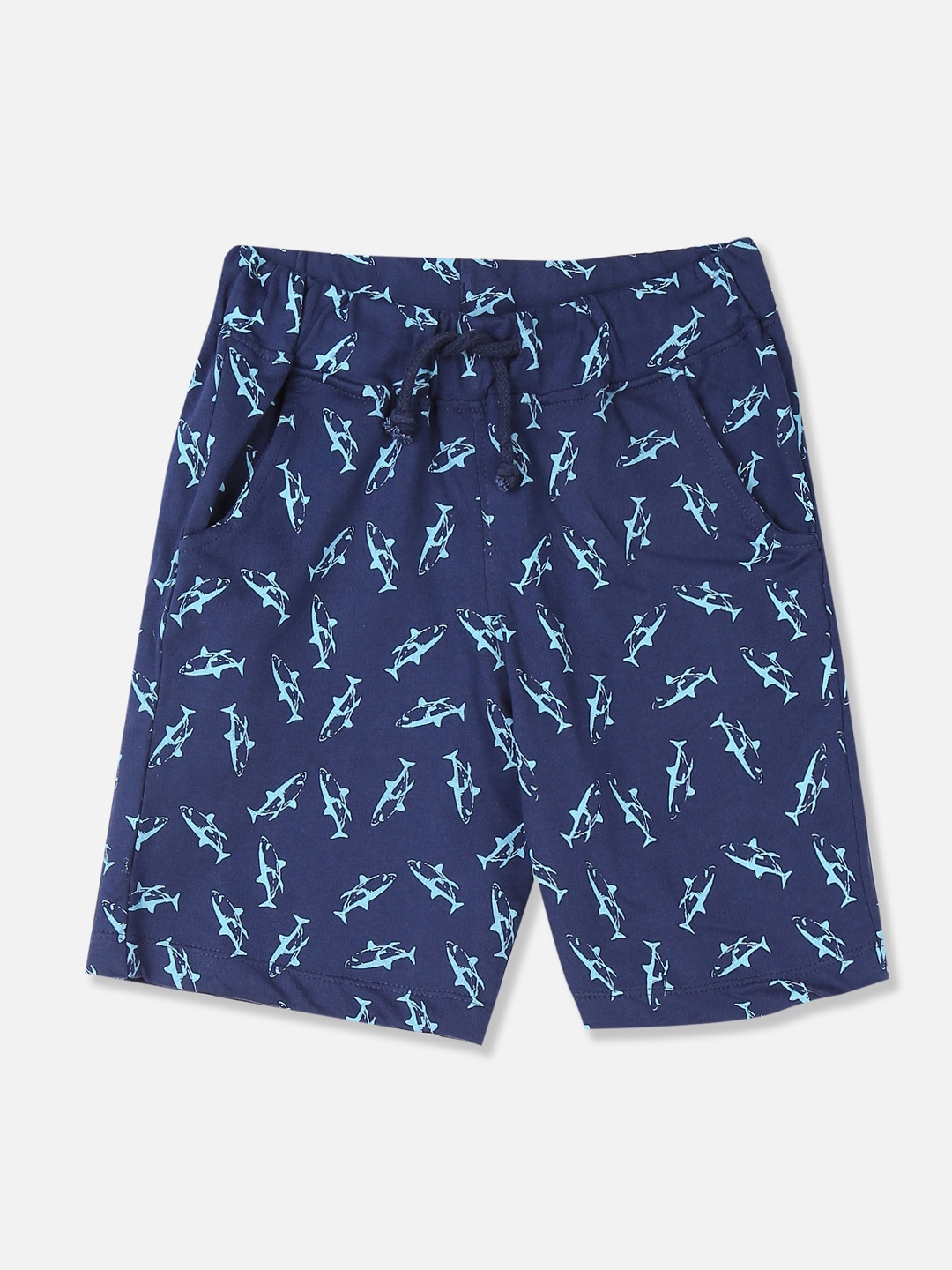 

Cherokee Boys Blue Printed Regular Fit Regular Shorts