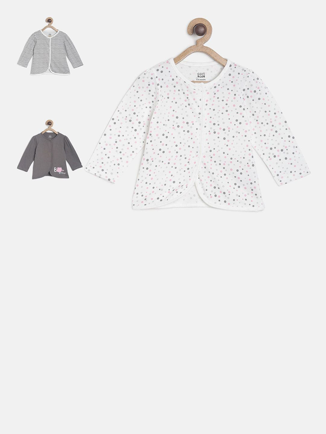 

MINI KLUB Girls Multicoloured Printed Round Neck T-shirt, Multi