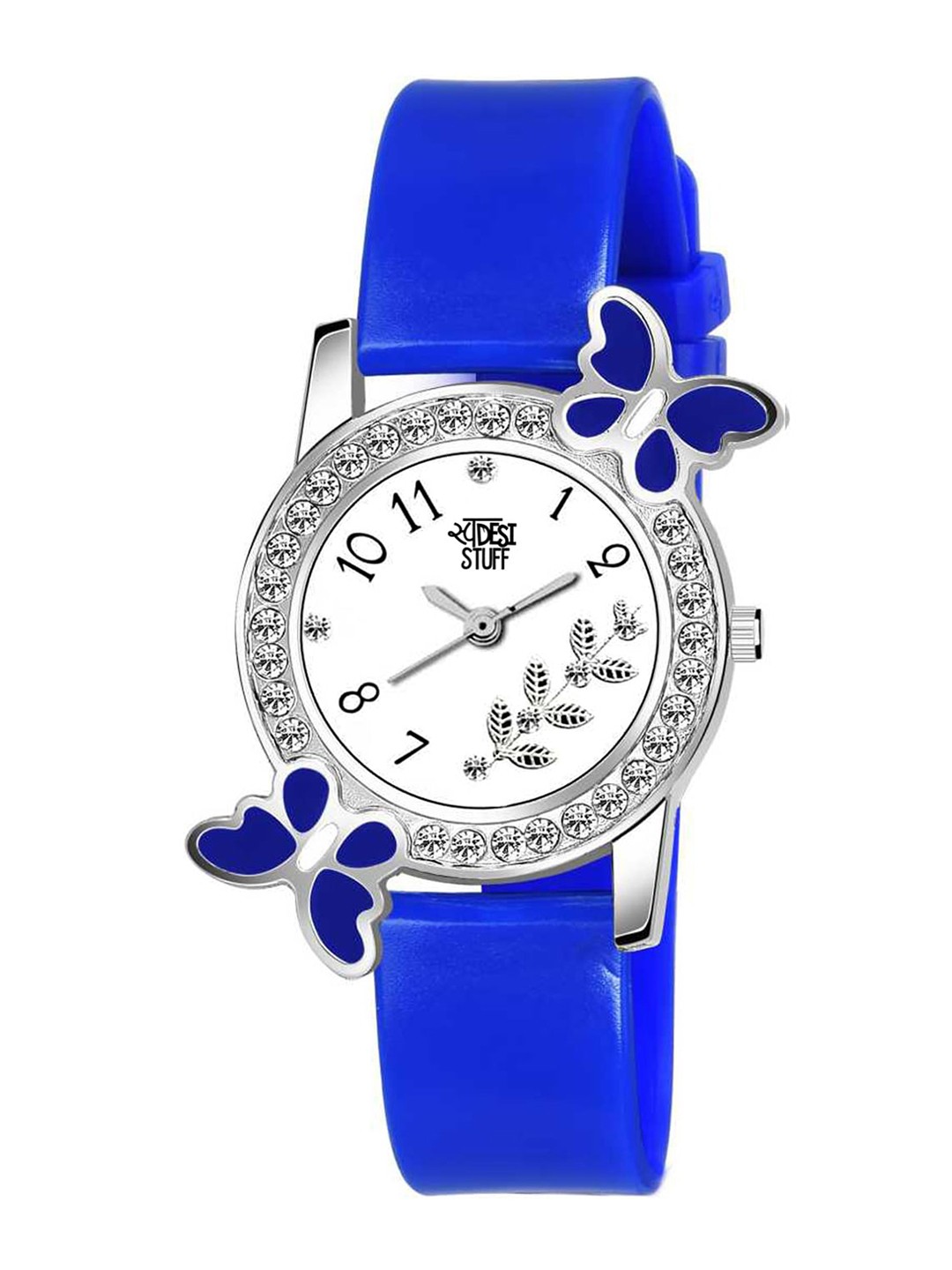 

SWADESI STUFF Girls Blue & White Analogue Watch SDS 260