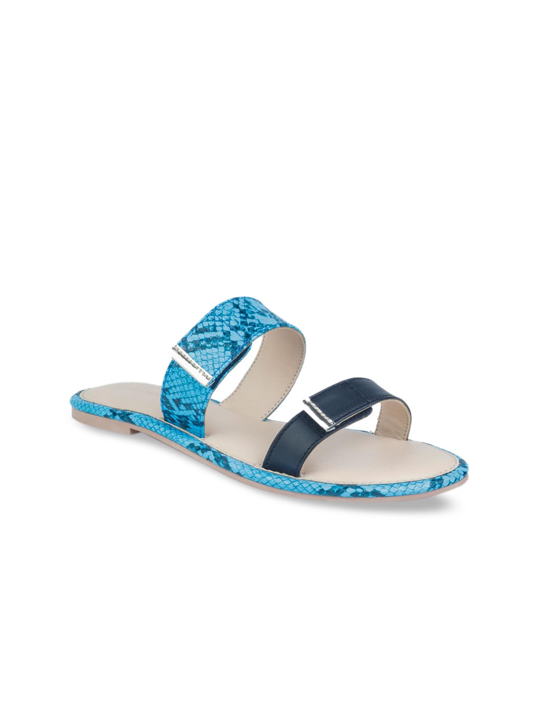 

London Rag Women Blue Open Toe Flats
