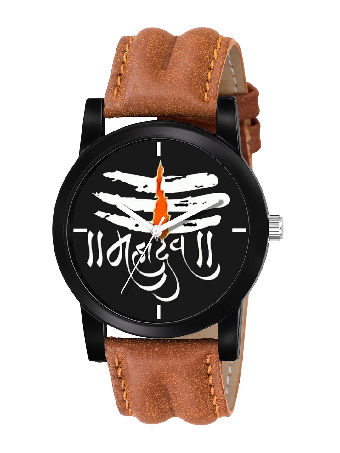 

SWADESI STUFF Boys Brown & Black Analogue Watch SDS 40