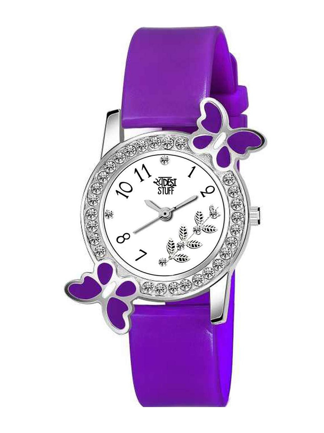 

SWADESI STUFF Girls White Analogue Watch SDS 263