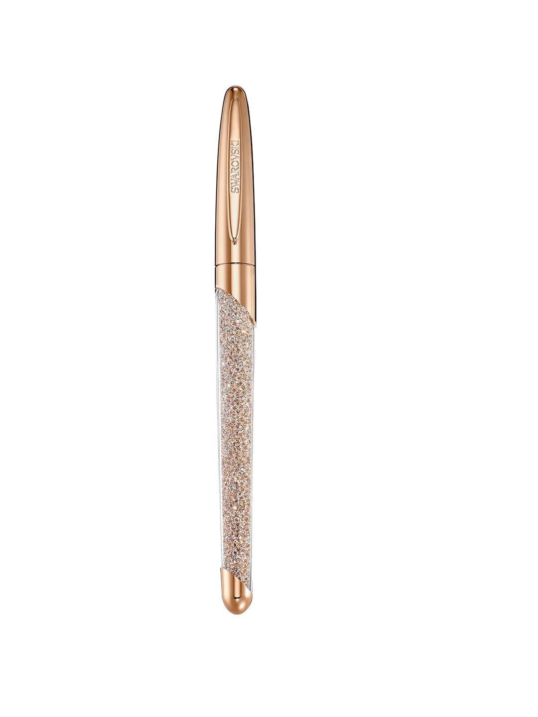 

SWAROVSKI Women Rose Gold-Plated White Crystal-Studded Nova Ballpoint Pen