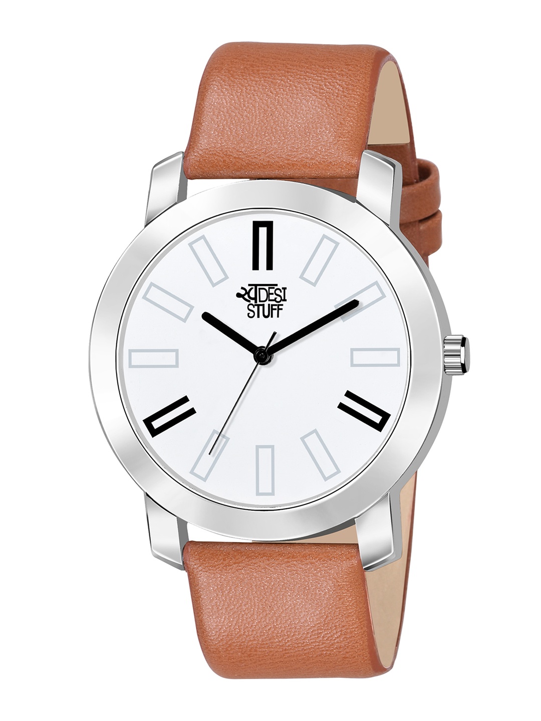 

SWADESI STUFF Boys White Analogue Watch SDS 58