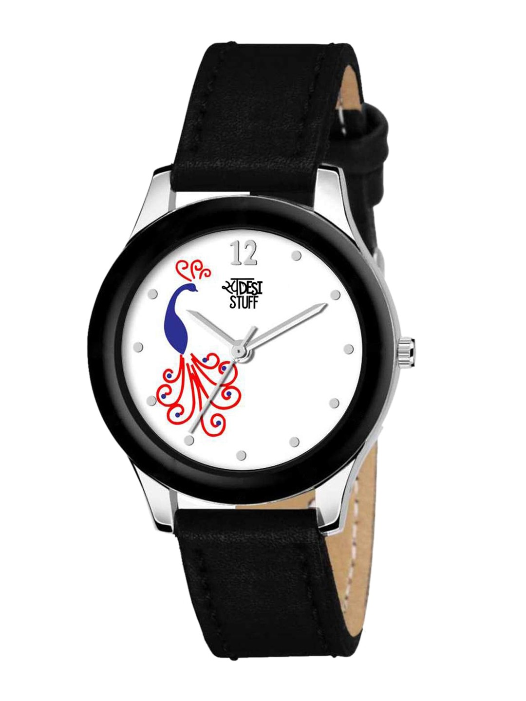 

SWADESI STUFF Girls White Analogue Watch