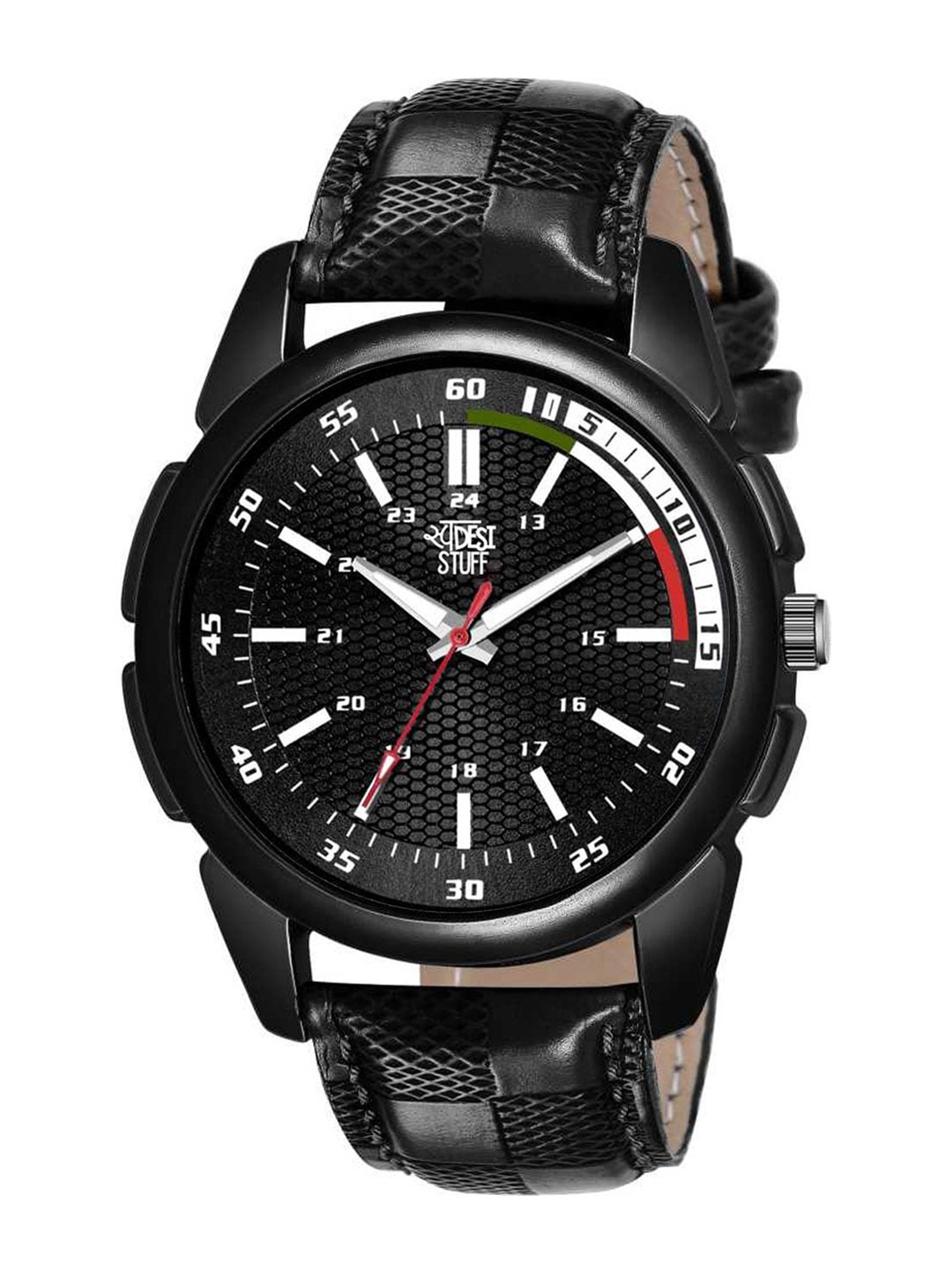 

SWADESI STUFF Boys Black Analogue Watch SDS 113