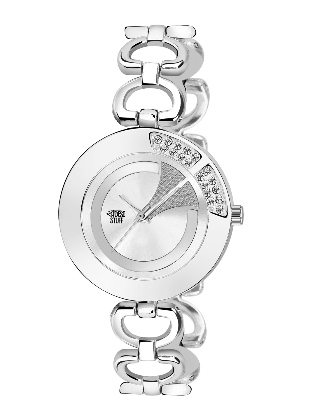 

SWADESI STUFF Girls Silver-Toned Analogue Watch SDS 108 SILVER