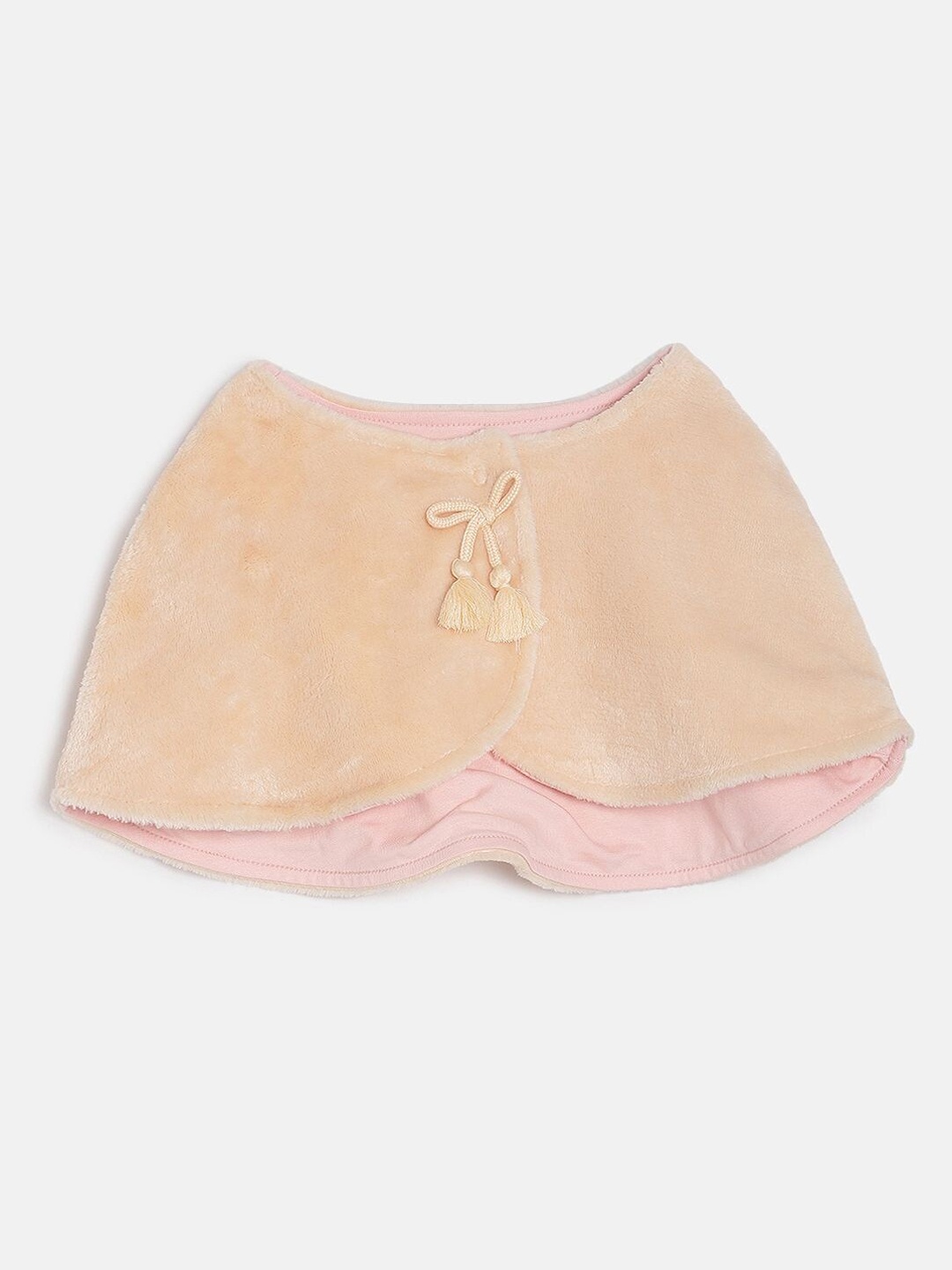 

MINI KLUB Girls Brown Solid Open Front Shrug