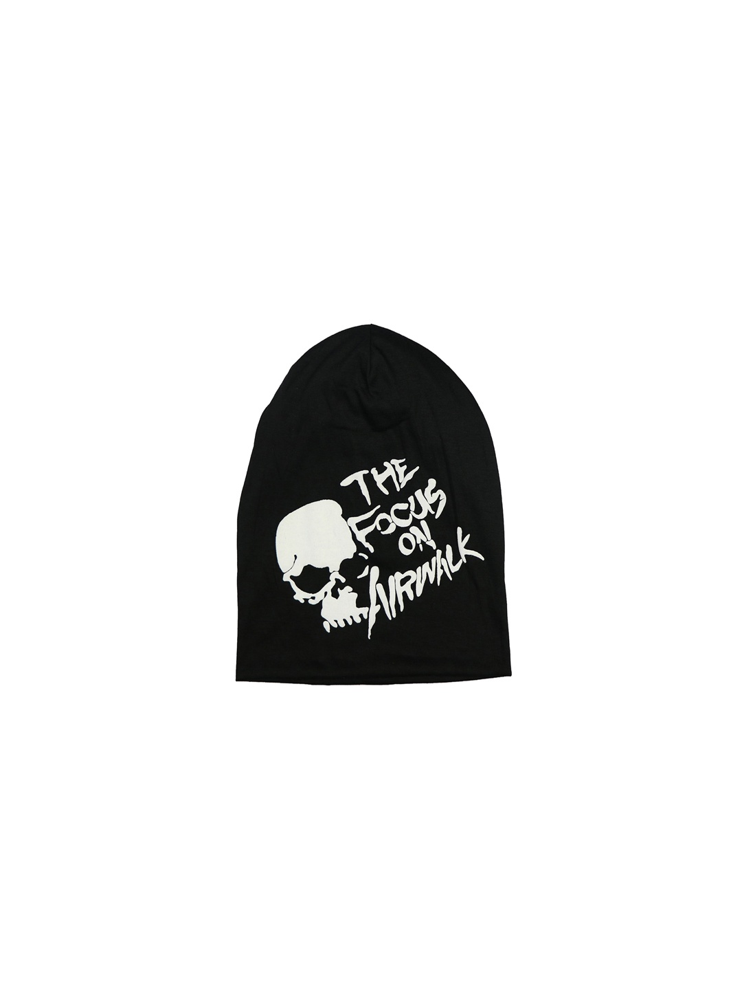 

Bunnywave Unisex Black Self Design Beanie