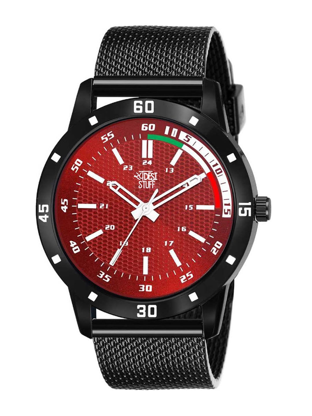 SWADESI STUFF Boys Red Analogue Watch