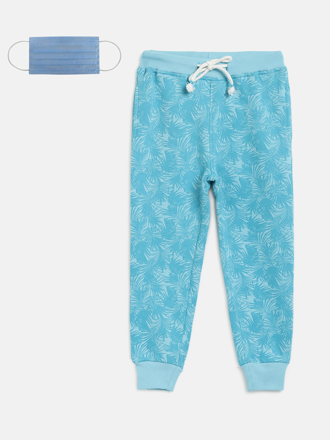 

Lil Tomatoes Boys Blue Textured Track Pants