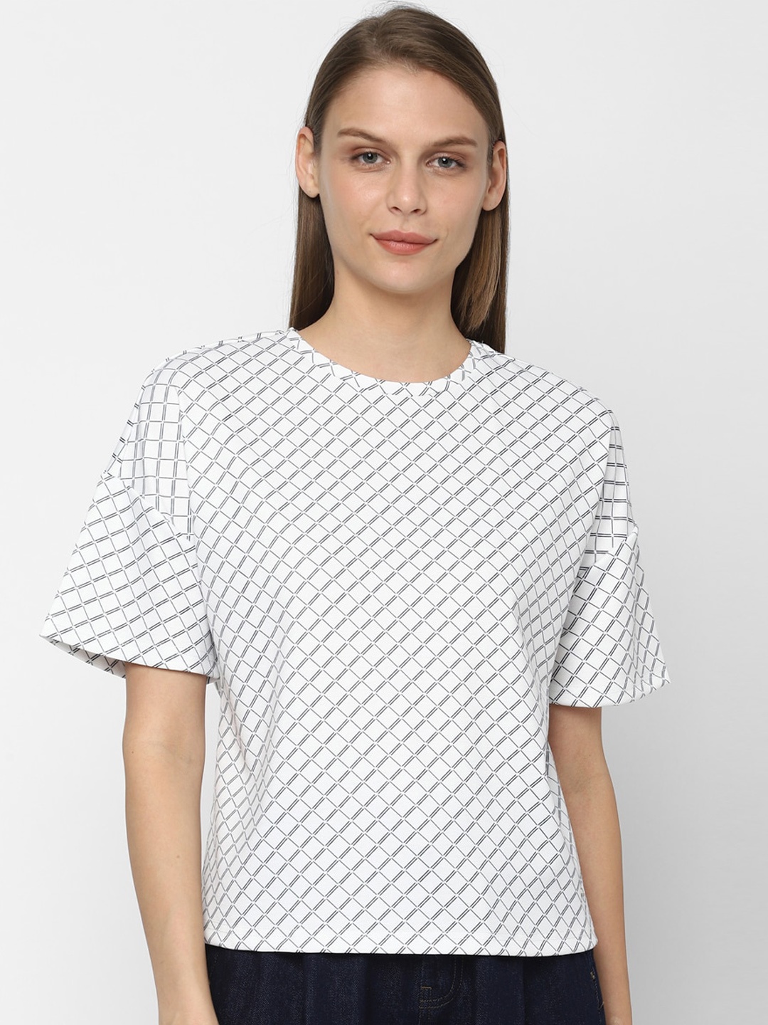 

Allen Solly Woman Women White Striped Top