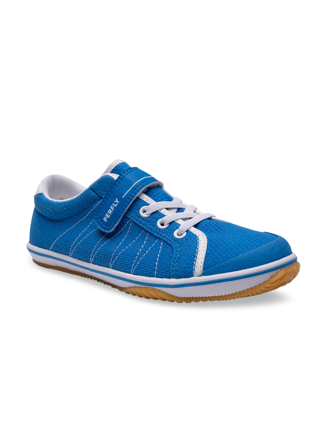 

PERFLY By Decathlon Kids Blue Badminton Shoes