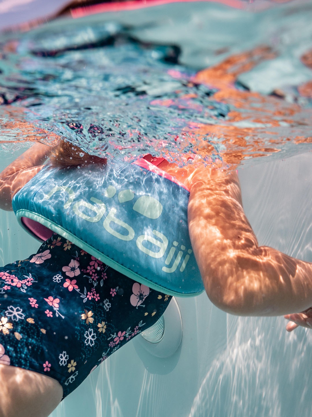 

Kids Swimming foam vest for 15-25 KG - Pink Blue
