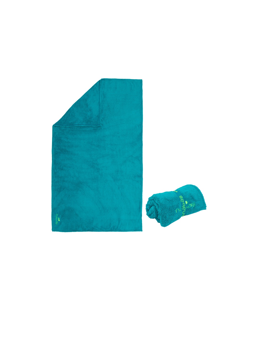

Nabaiji By Decathlon Men Blue Solid 200 GSM Face Towel