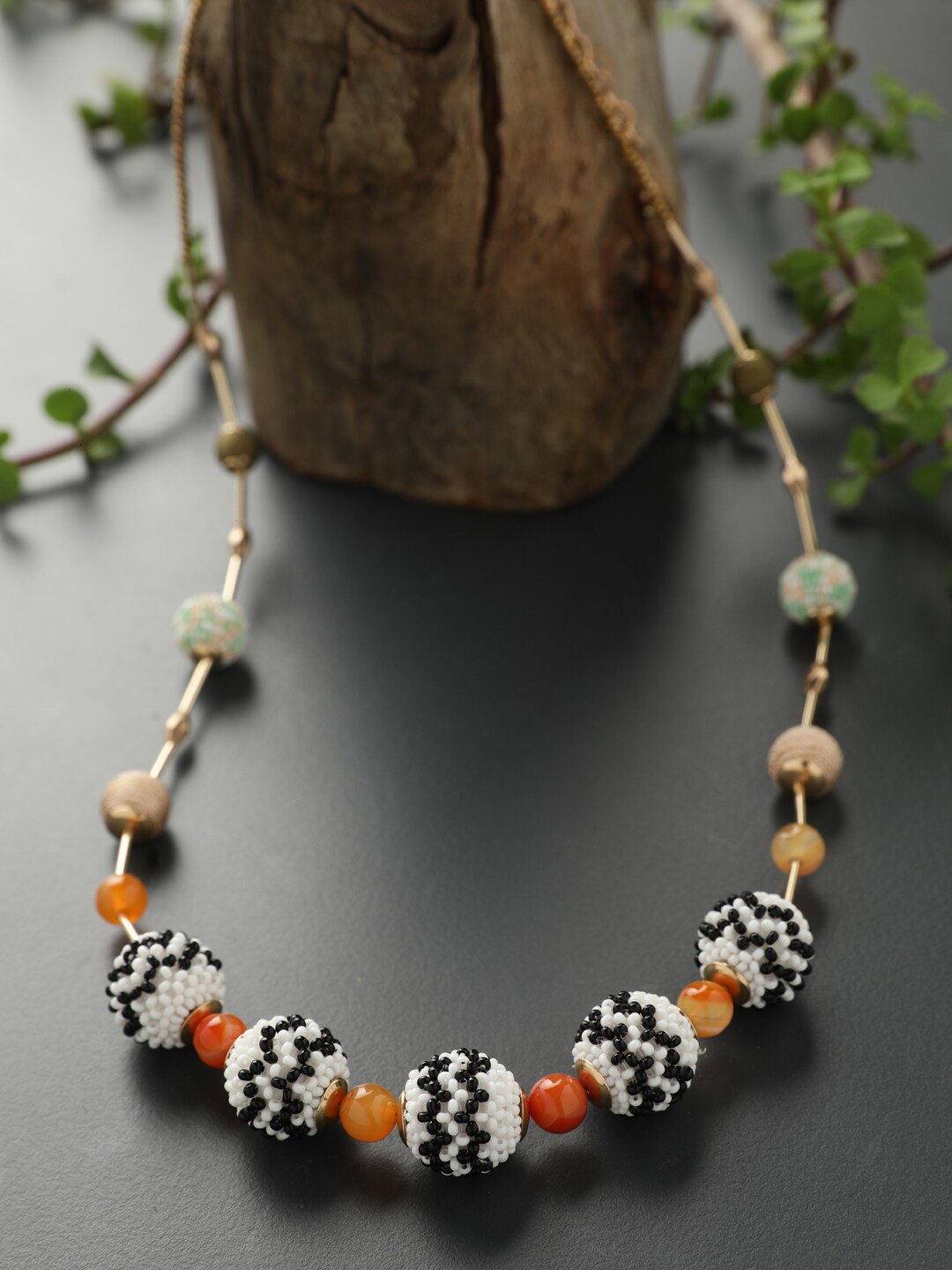 

STREET 9 Multicolored Ball Necklace, Multi
