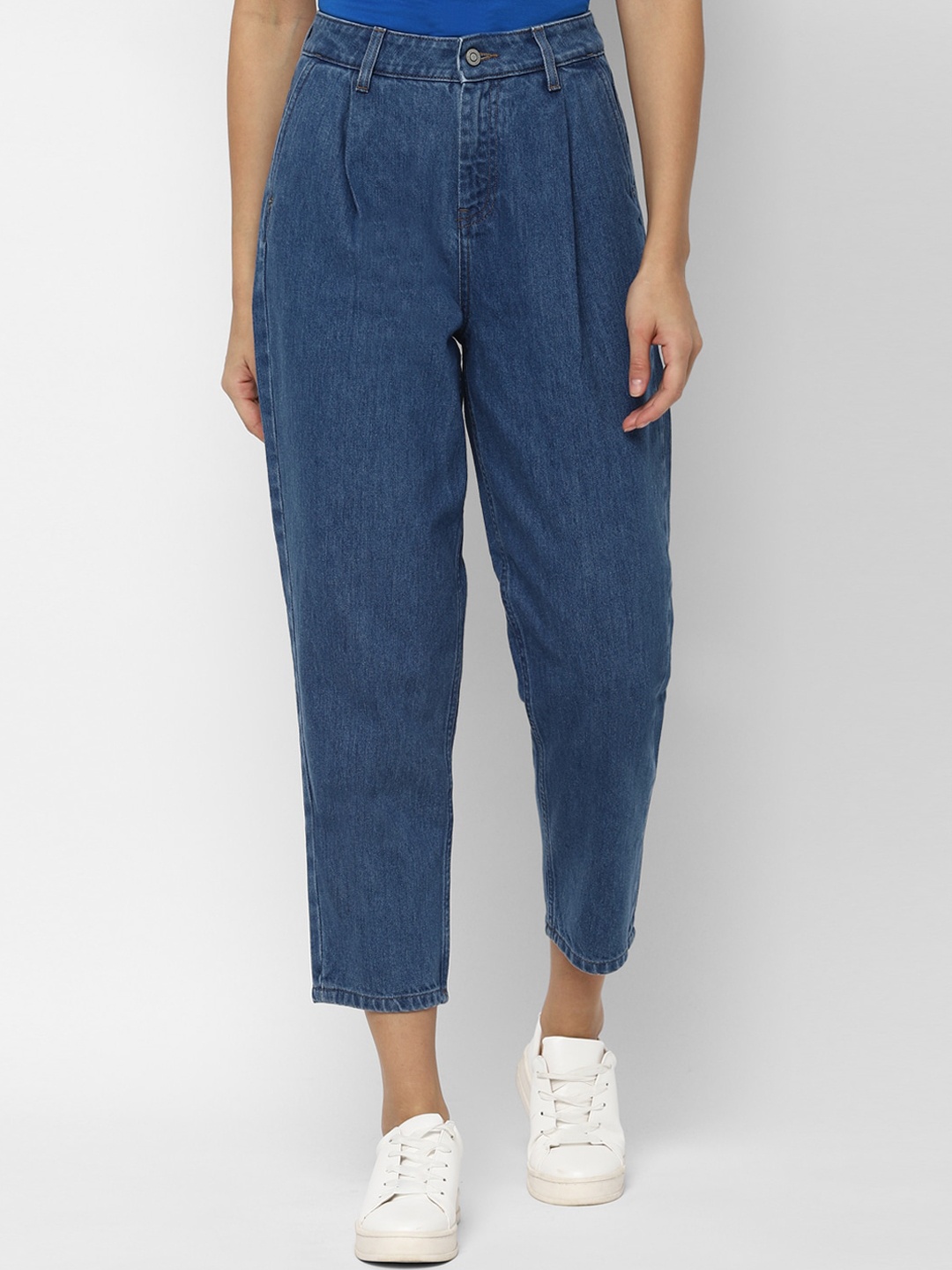 

Allen Solly Women Blue Regular Fit Mid-Rise Clean Look Jeans