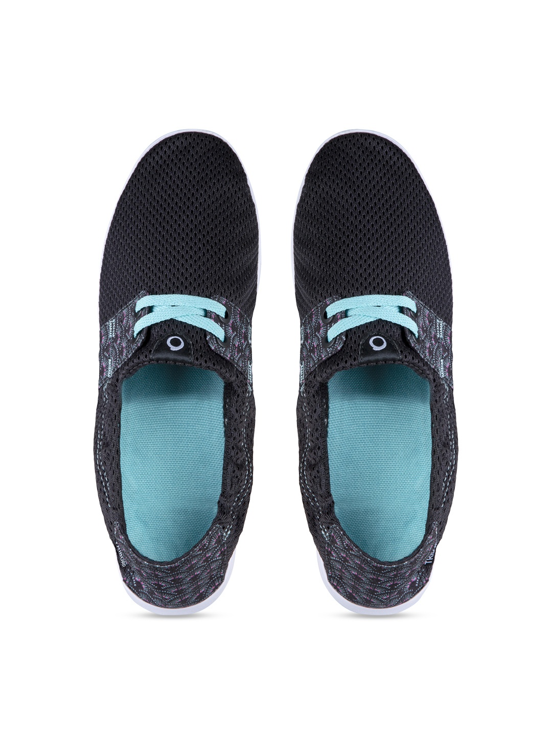 

OLAIAN By Decathlon Women Black Mesh Training or Gym Shoes