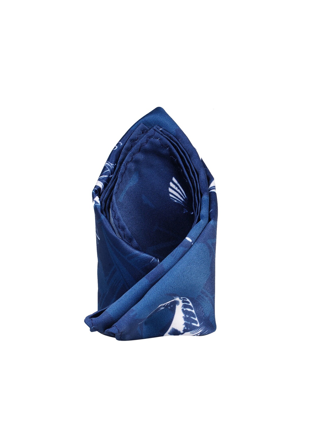 

Tossido Men Multicolored Printed Pocket Square, Blue